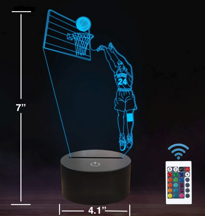 Basketball 3D Lamp