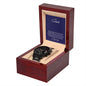 To My Soulmate - Black Chronograph Watch with Mahogany Box