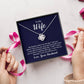 To my wife - Love Knot Necklace
