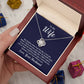 To my wife - Love Knot Necklace