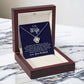 To my wife - Love Knot Necklace
